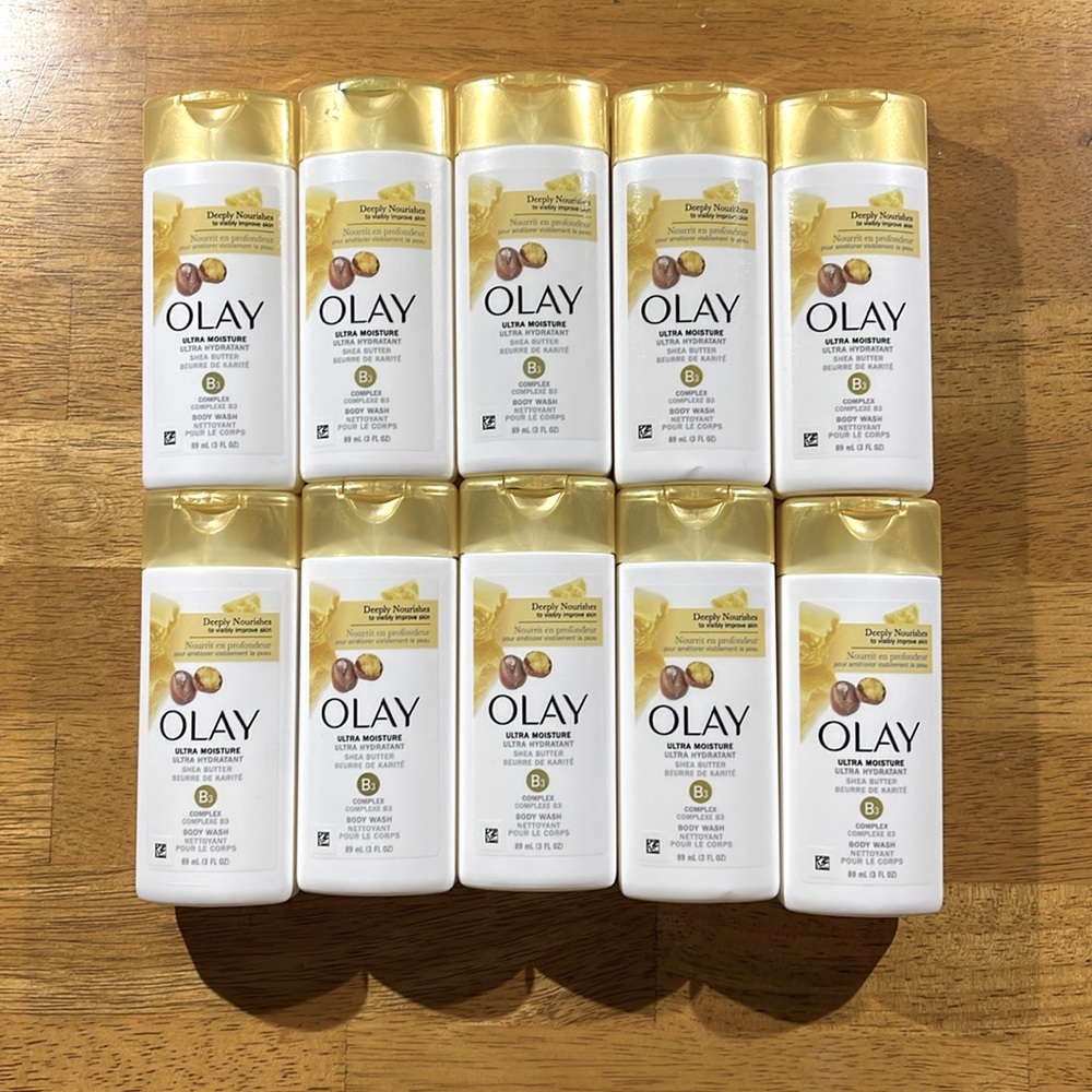 10 Bottles of Travel Size Olay
